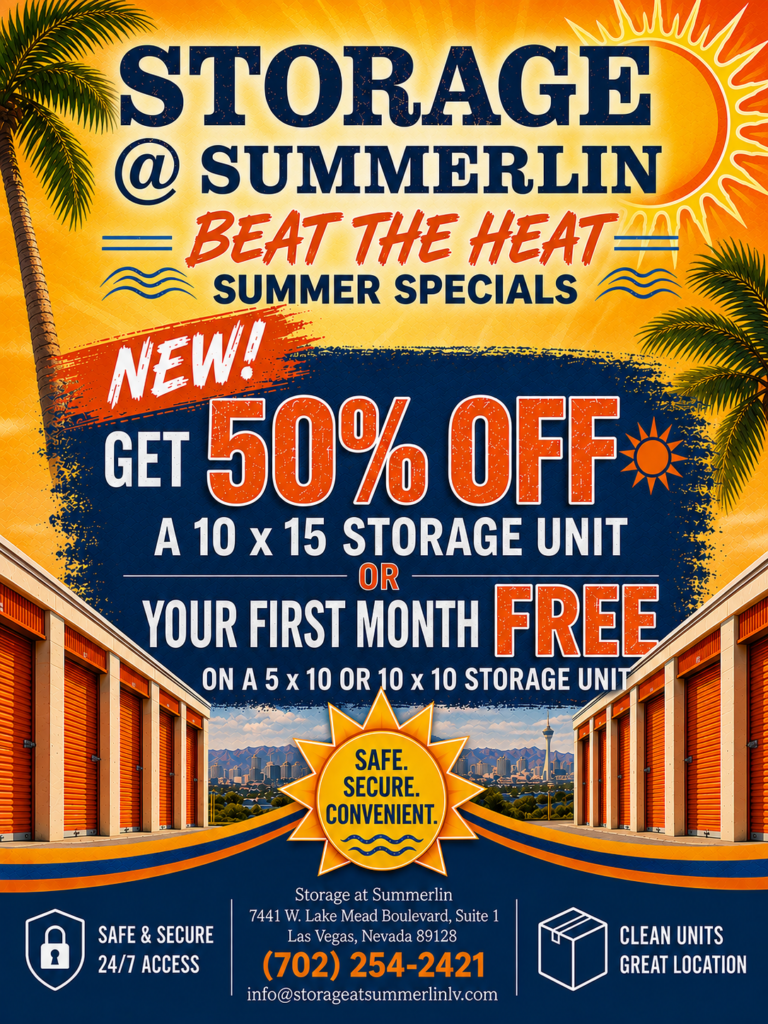 Beat The Heat Summer Special Storage Sumnmerlin